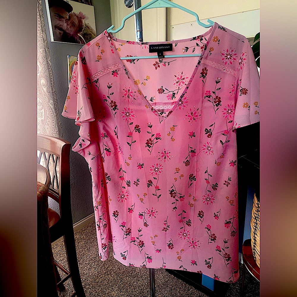 Lame Bryant blouse